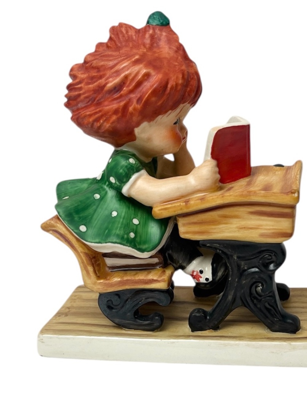 Vintage Goebel Hummel School Girl 5" Figurine BYJ19 1958 TMK-4 Spellbound